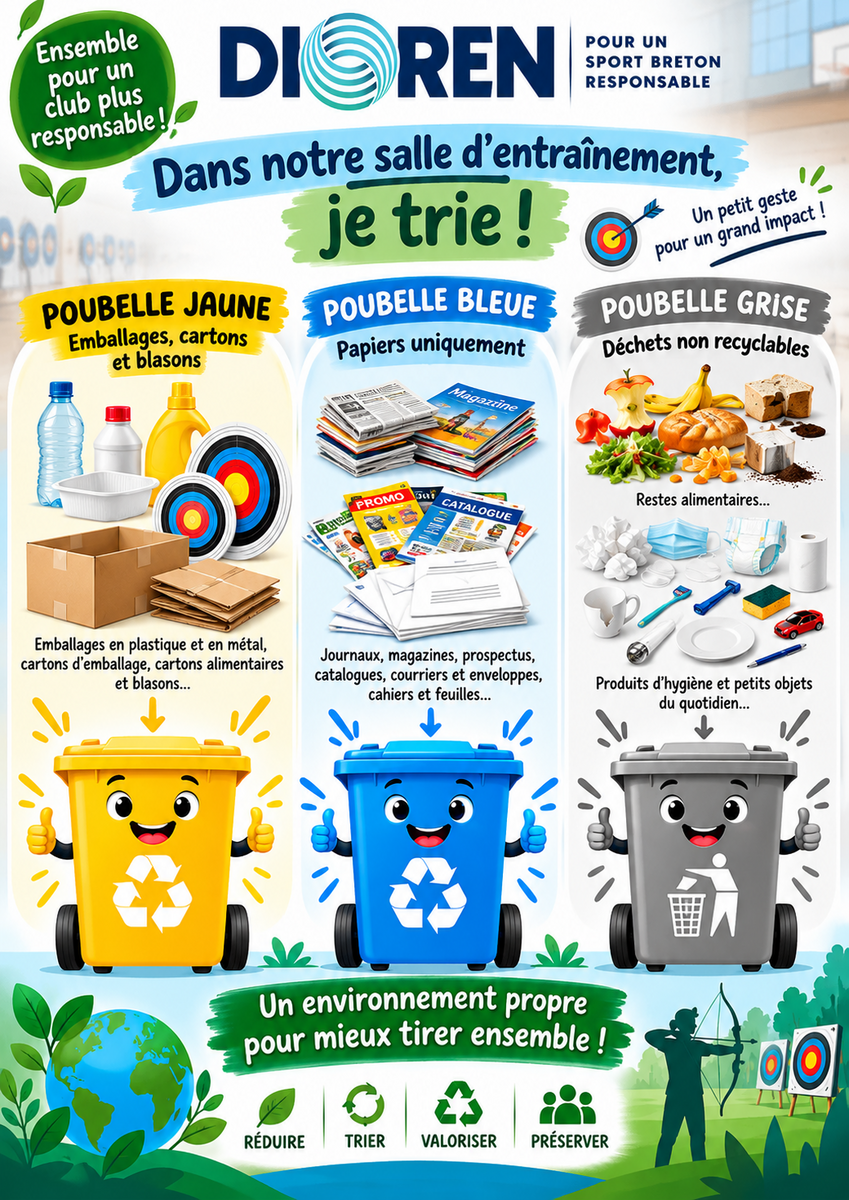 ♻️ LE TRI ENTRE AUSSI DANS LA CIBLE ! 🎯