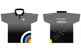 Polo Noir/Gris